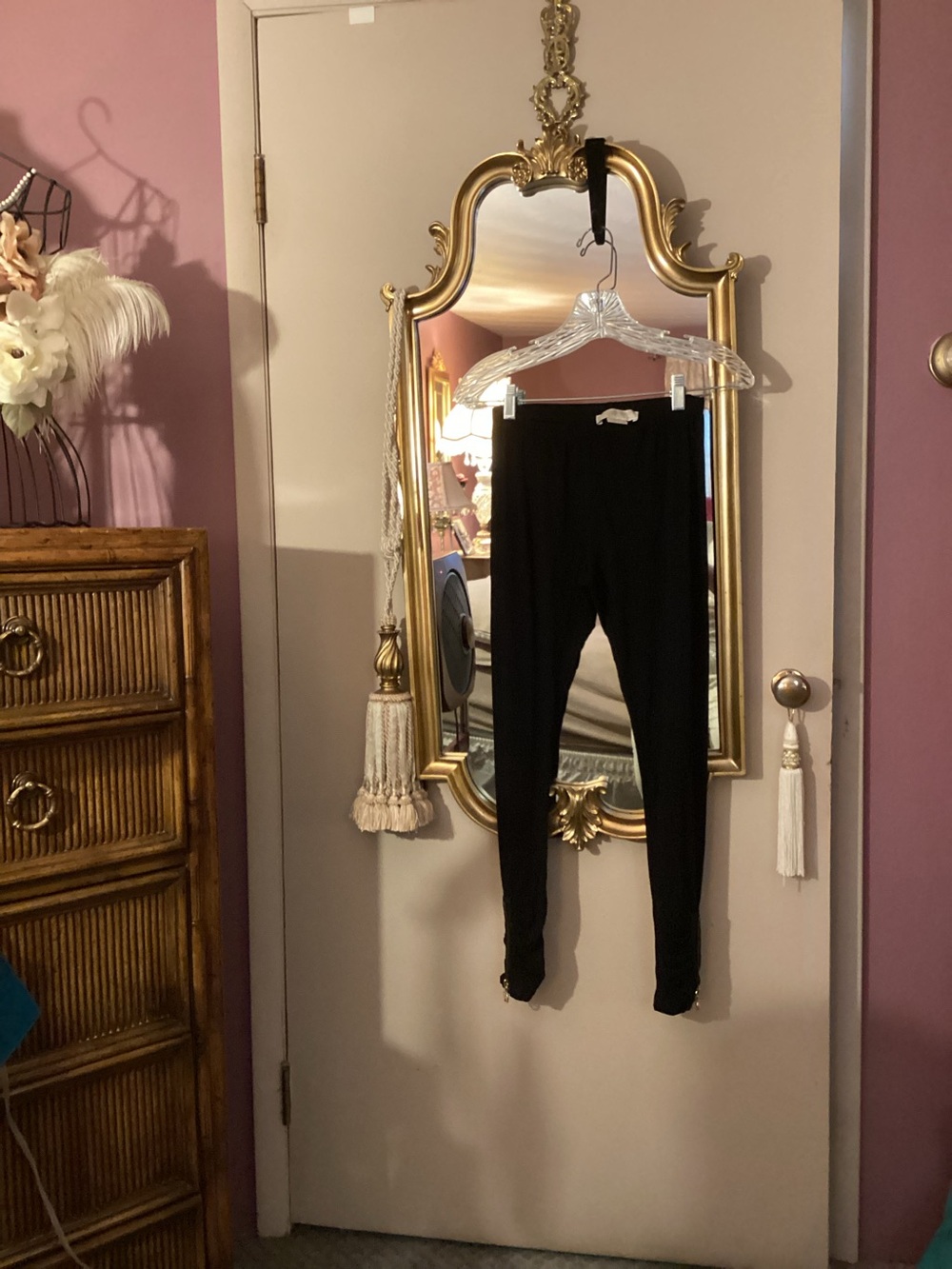 Michael Kors Black ,Girls' Stretch Leggings